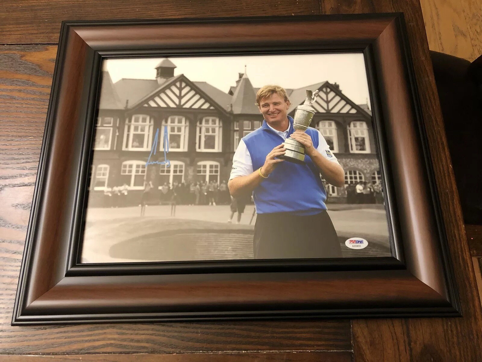 Ernie Els Autographed Signed Framed 11x14 PSA AB59655 
