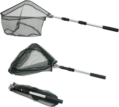 Fishing Landing Net with Telescoping Pole Handle, Extend to 40-63 Inches | eBay Fishing Landing Net with Telescoping Pole Handle, Extend to 40-63 Inches | eBay