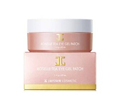 2 boxes of JAYJUN Roselle Tea Eye Gel Patch - each box is 1.4g  120 sheets total