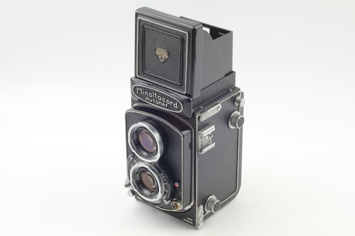 良品中古】☆Minolta AUTOCORD/CHIYOKO ROKKOR 75mm F3.5 二眼 良品中古】☆Minolta AUTOCORD/CHIYOKO ROKKOR 75mm F3.5 二眼