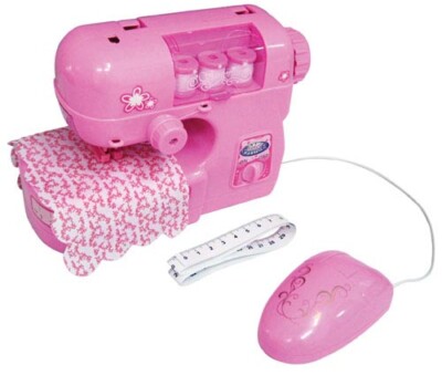 Kinder Nähmaschine rosa Kindernähmaschine Sewing Machine echte Arbeitsfunktion