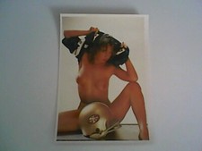 CARTOLINA PIN UP GIOVANE DONNA  NUDA  SENO SCOPERTO  SEXY WOMANS