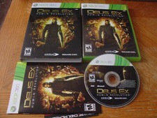 Deus Ex: Human Revolution (Microsoft Xbox 360, 2011) Slipcover Included Minty