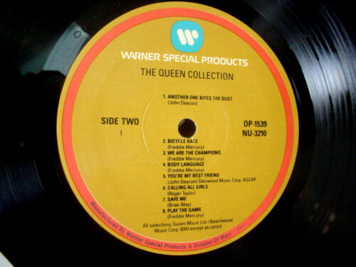 QUEEN Collection – 15 Of The Best LP 1984 WARNER SPECIAL PRODUCTS OP-1539 K-TEL - Picture 4 of 4