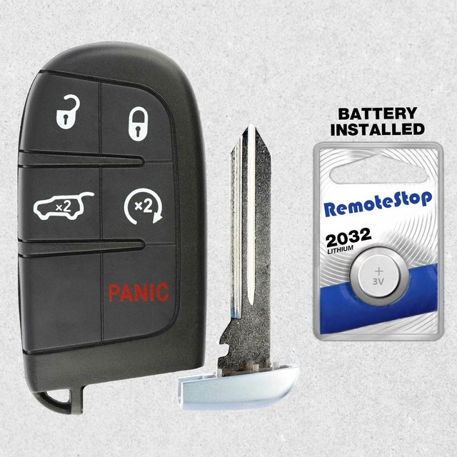 Fits 2015 2016 2017 2018 Jeep Renegade Remote Key Fob Shell Case M3N