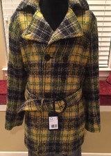 Trussardi Jeans Trench Coat Nwt Size:46