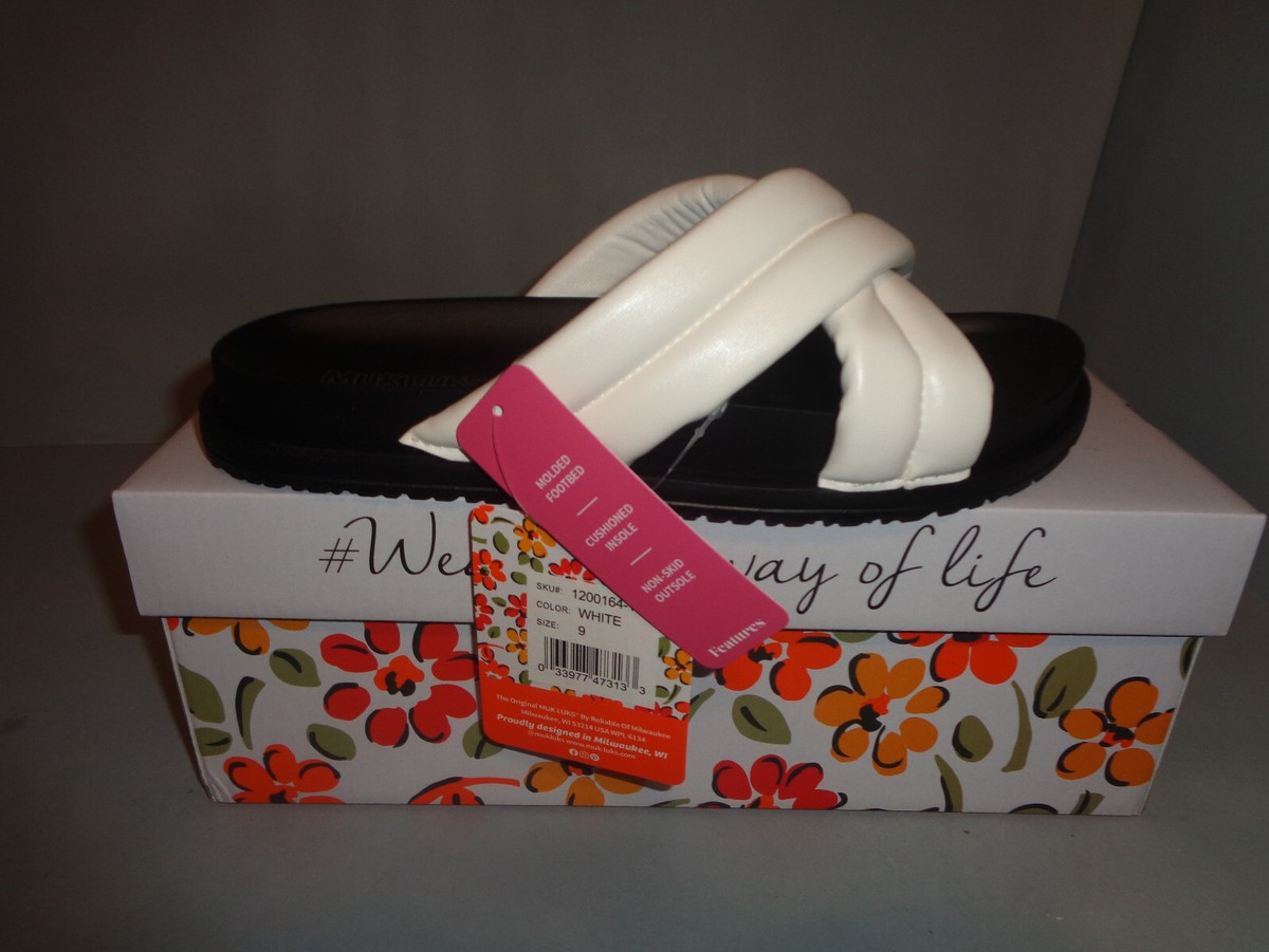 Muk Luks Women's Tidal Wave Sandals- Colors -Sizes - NIB! New