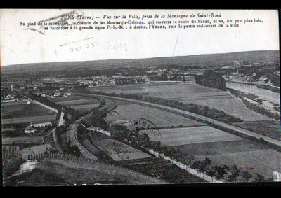 SENS (89) Ansicht von SAINT-BOND 1934