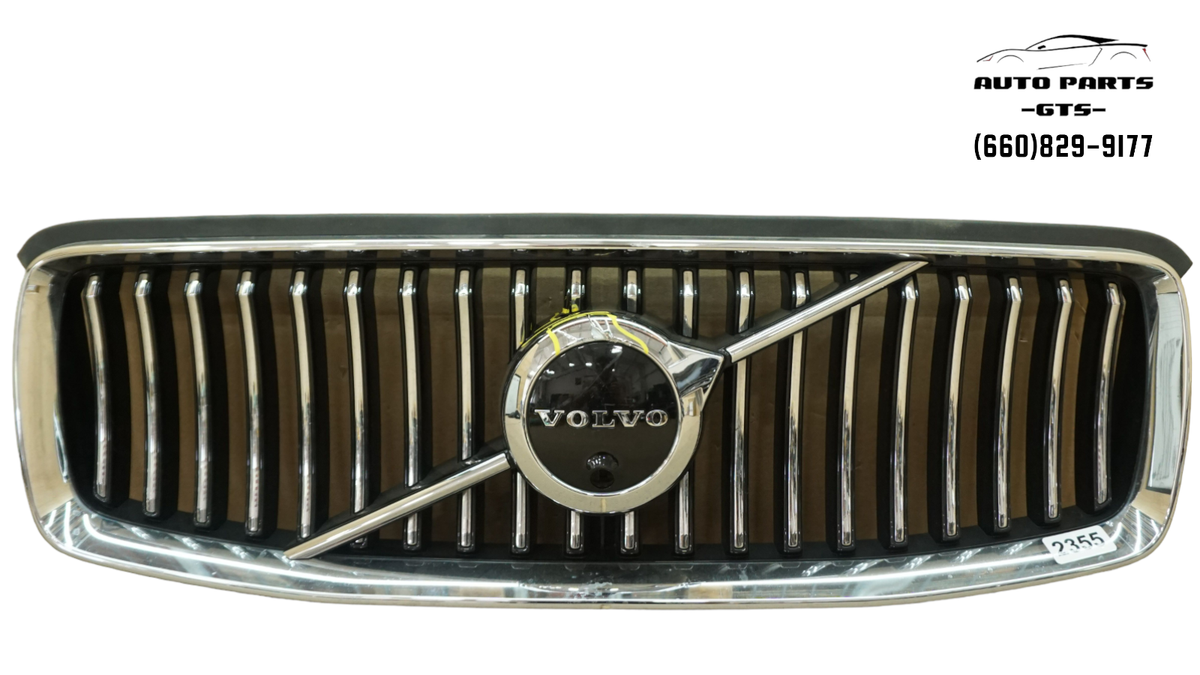 2020-2022 VOLVO CX90 FRONT BUMPER UPPER GRILL GRILLE OEM 31698385