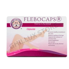 FLEBOCAPS Horse Chestnut 250mg–Vein Support, Circulation, Varicose Veins–30 CAPS