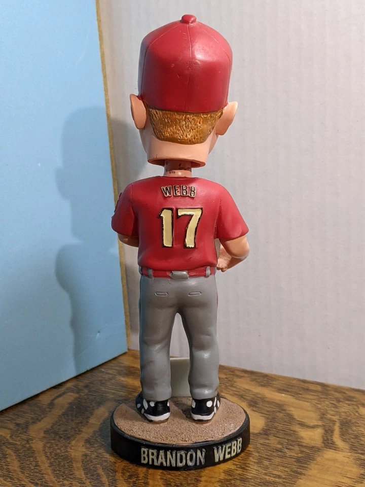 Brandon Webb Arizona Diamondbacks 2007 Bobblehead CY Young Award 2006 - Image 3 of 4
