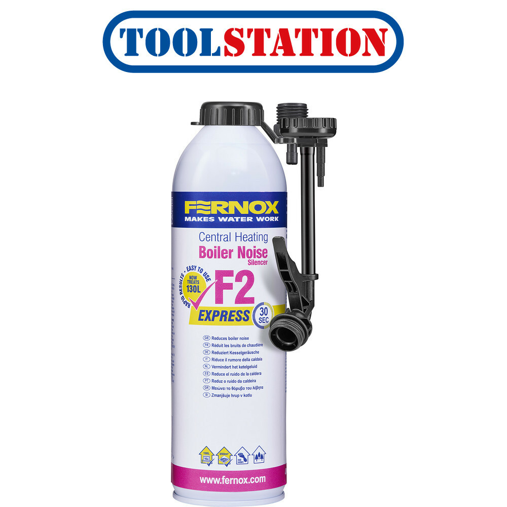 Fernox F2 Central Heating Boiler Noise Silencer Express 400ml | eBay
