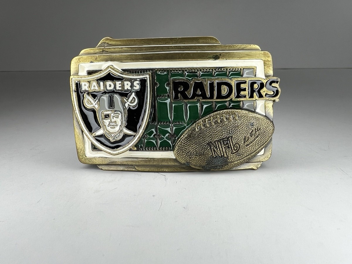 Vegas LA Raiders Classic Logo Belt Buckle NFL Licensed Football