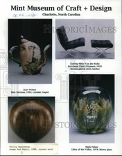 1999 Press Photo Rare items in the Mint Museum of Craft and Design - cvp84204