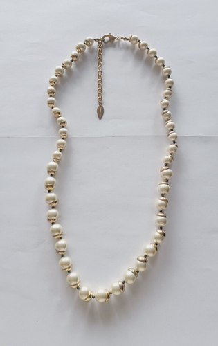 Collier Coldwater Creek - Perles Fausses Perles Et Pierres Avec Perles Métal - Occasion Excellent État