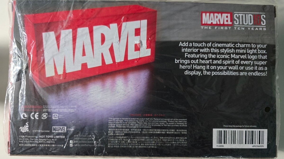 Hot Toys Marvel Studios First 10 Years 10th Anniversary Mini Light