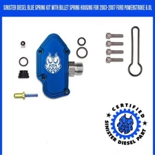 Sinister Diesel Spring Kit Billet Spring Housing for 2003/07 Powerstroke 6.0