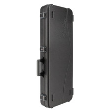 Fender Deluxe Molded Stratocaster Telecaster Case Hard Shell TSA Latches