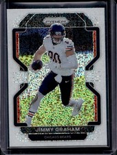 2021 Panini Prizm Jimmy Graham SSP White Sparkle #159 Bears