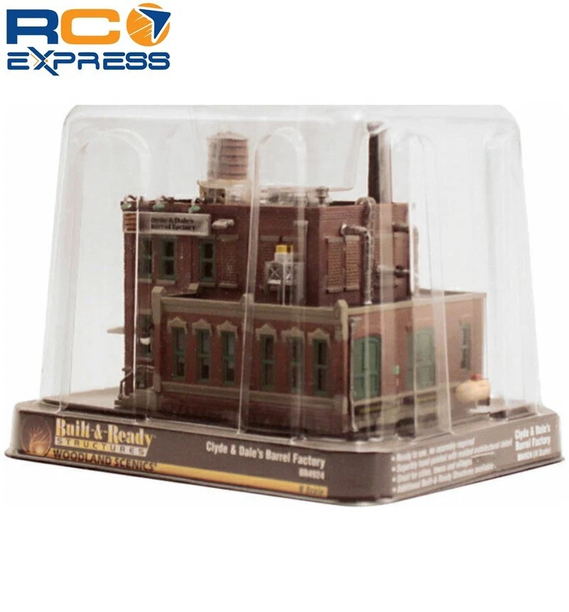 Woodland Scenics N B/U Clyde & Dale s Barrel Factory WOOBR4924 - Image 3 of 3