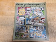 April 16 1972 New York Times Magazine POW Amazing Spiderman Nixon Comic Page