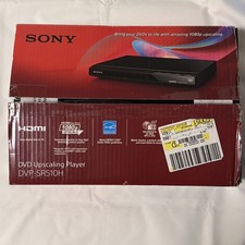 Sony DVP-SR510H DVD Player - Black Upscaling Player Hdmi 1080p Tested W/ Remote