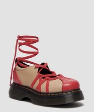 Zapatos Dr. Martens BUZZ BAILARINA CUERO Edición Limitada Rojo. Talla 11 US. Reino Unido 9.