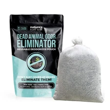 Dead Animal Smell Eliminator Pouch – Fragrance-, Reusable Deodorizer for Atti...