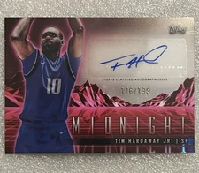 2023-24 Topps Midnight Tim Hardaway Jr Horizon Signatures Auto #d 176/199
