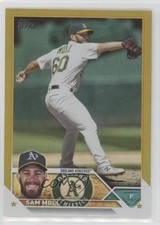 2023 Topps Series 1 Gold Foil Sam Moll #8 0bt4