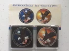 2022  (2) Silver Colorized Silver Eagles Day And Night