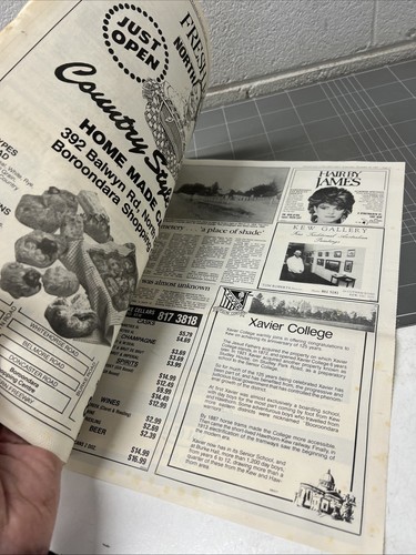 VINTAGE NEWSPAPER CITY OF KEW 125 YEARS SPECIAL SOUVENIR STILLWELL FORD 1985 - Bild 15 von 15