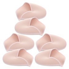 3 Pairs Cushioned Protectors for Ballerinas Comfort Ballet Toe Pads