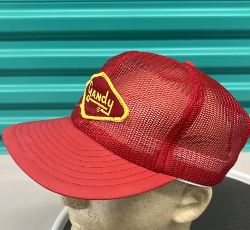 Vintage Gandy Trucker Mütze Snapback All Mesh Patch selten 80er belüftet Landwirtschaft - Bild 3 von 12