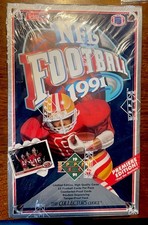 1991 Upper Deck NFL Football Trading Card Sealed Box Collectors Choice NEW