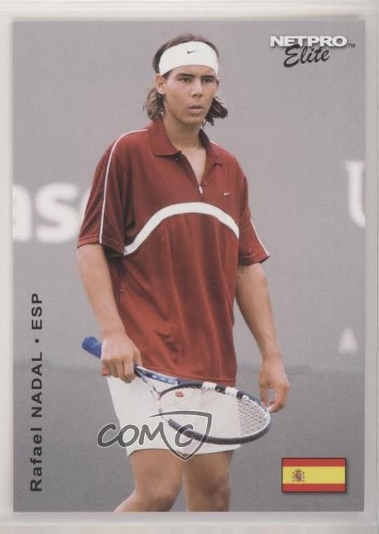 2003 NetPro Elite Series Event Edition Rafael Nadal (Red Shirt) #E27 01lf