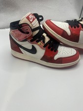 Nike Air Jordan 1 Retro OG High Spider-Man Across The Spider-Verse Size 6Y