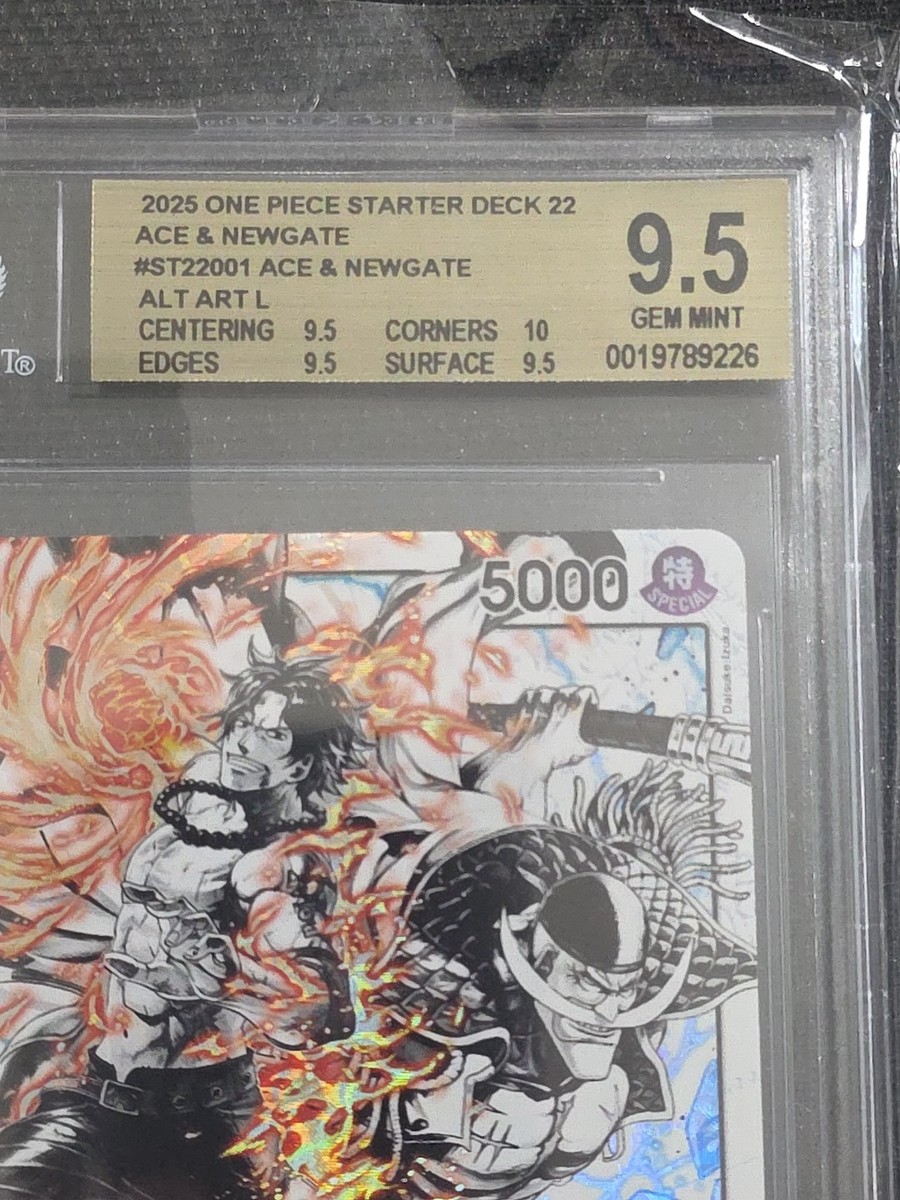 BGS 9.5 Ace & Newgate ST22-001* Alt Art One Piece from Starter