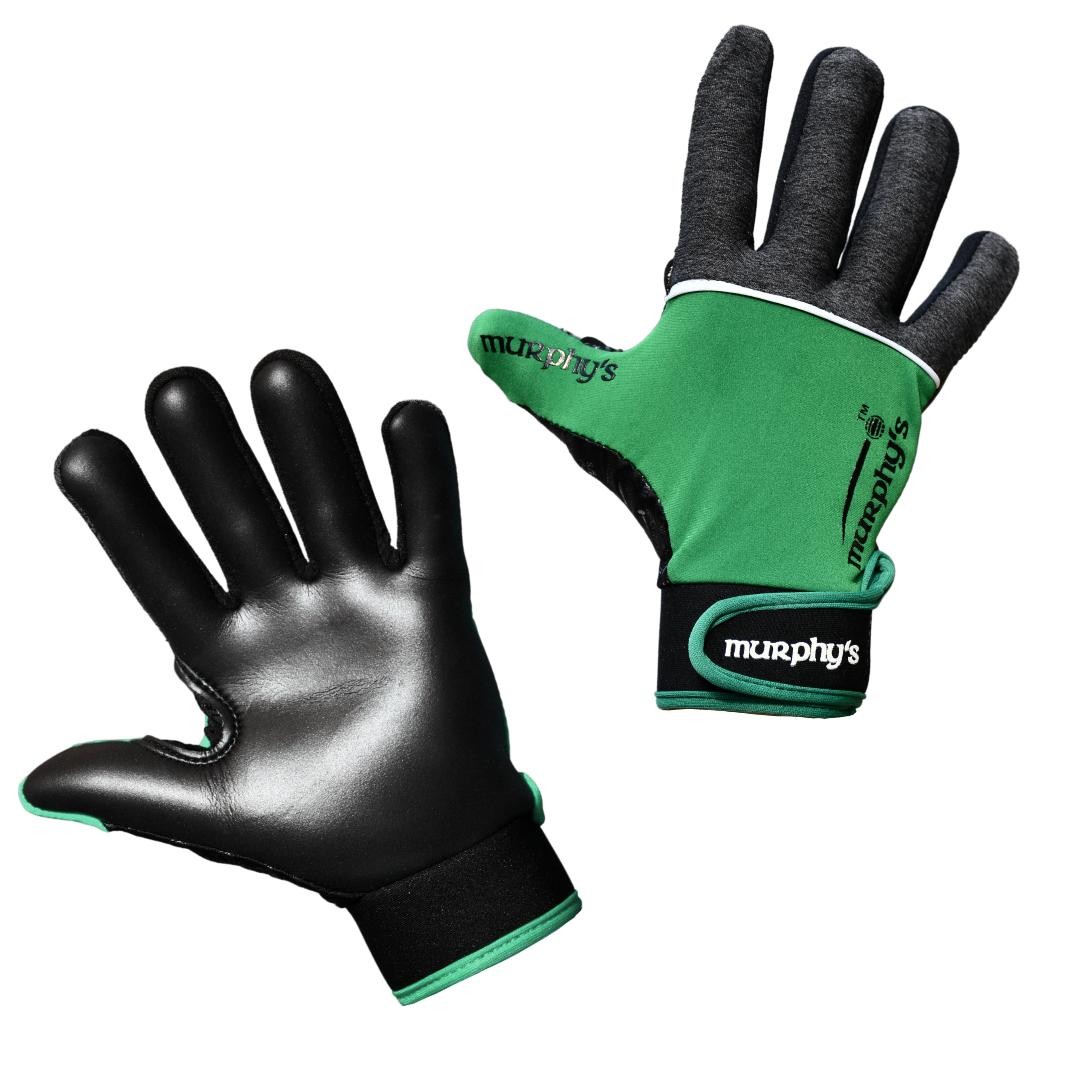 Murphy's V2 Gaelic Gloves 7 / X-Small Grey/Green/White 7 / X-Small Grey/Green/Wh