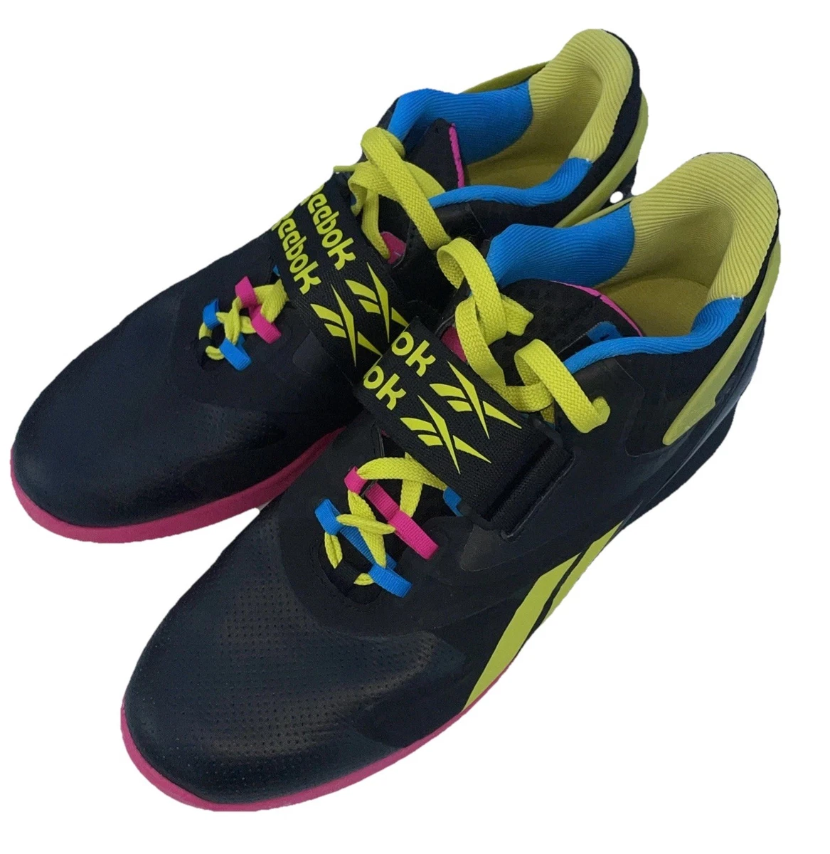 Reebok Legacy Lifter 2 Black Neon Mint for Sale | Authenticity