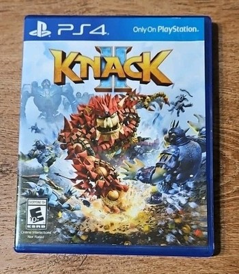 Knack II (Sony PlayStation 4, 2017) PS4 - Excellent!!