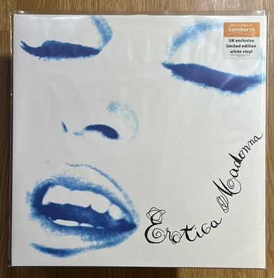 #ad #ad Madonna Erotica 2xLP White Vinyl Sainsbury’s Limited Edition $180.00