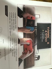 Handled Game Console Model D20s Classic Red And Blue Stereo Joystick 500 Games