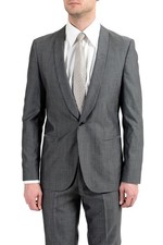 Hugo Boss Arti/Hesten182 Men's Extra Slim Fit Wool Blazer US 38R IT 48R