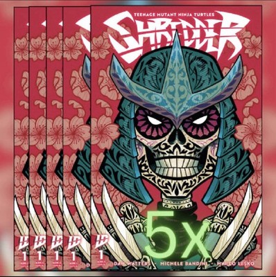 Shredder 1 J Gonzo Exclusive 5 Pack NM/NM+ IDW Dia De Los Muertos