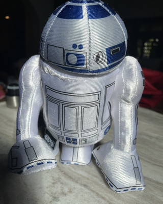 Disney Store R2-D2 Droid Plush Toy STAR WARS Stuffed Robot 7'' (w/tags)