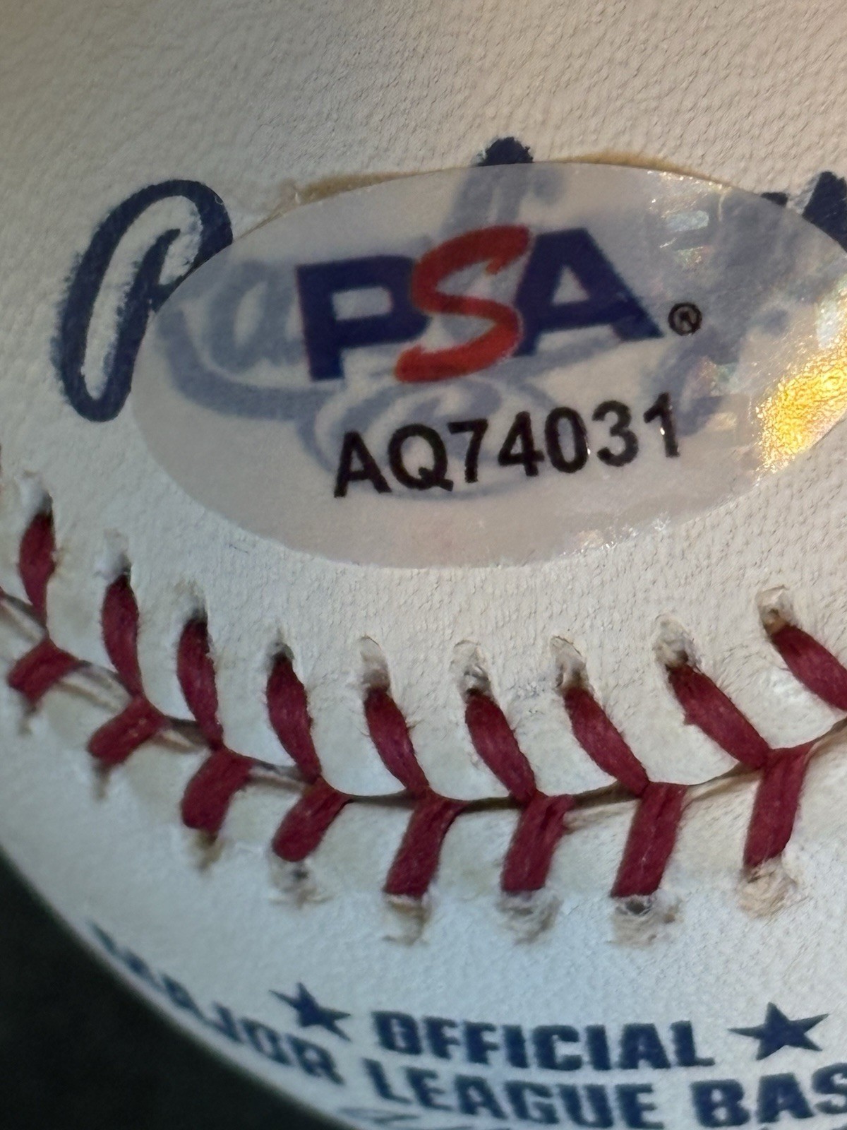 Carlton Fisk Autograph Signed HOF Baseball PSA DNA "HOF 2000" Red Sox~(PL) view 4
