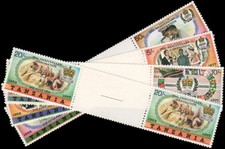 Tanzania #87-90 set MNH gutter pairs