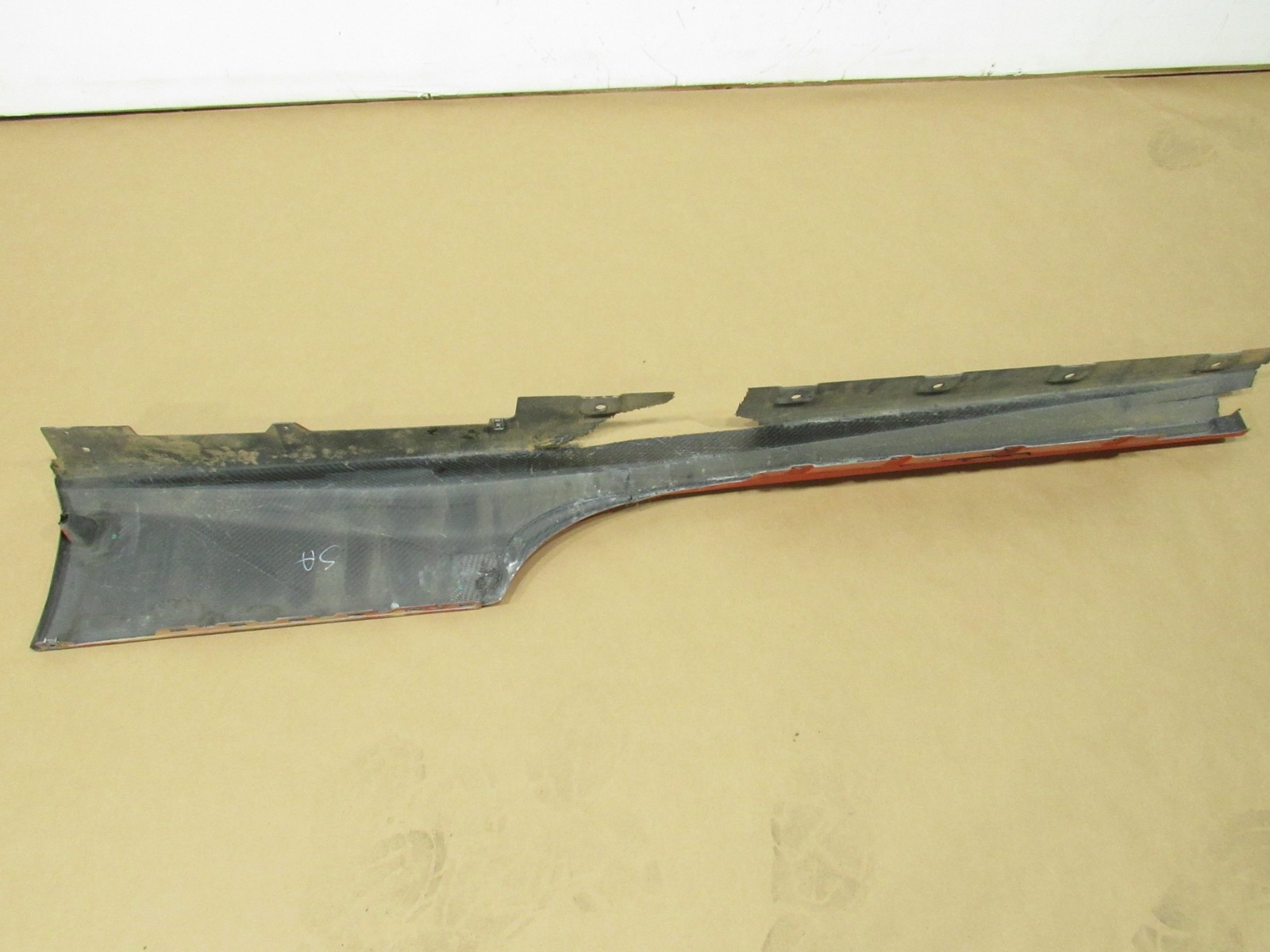 Ferrari 488 Spider 2017 Right Passenger Rocker Panel Molding Carbon 15-19 |@2