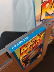 🔥1989 Nintendo NES Rad Racer II 2 Game CIB Complete in Box great condition